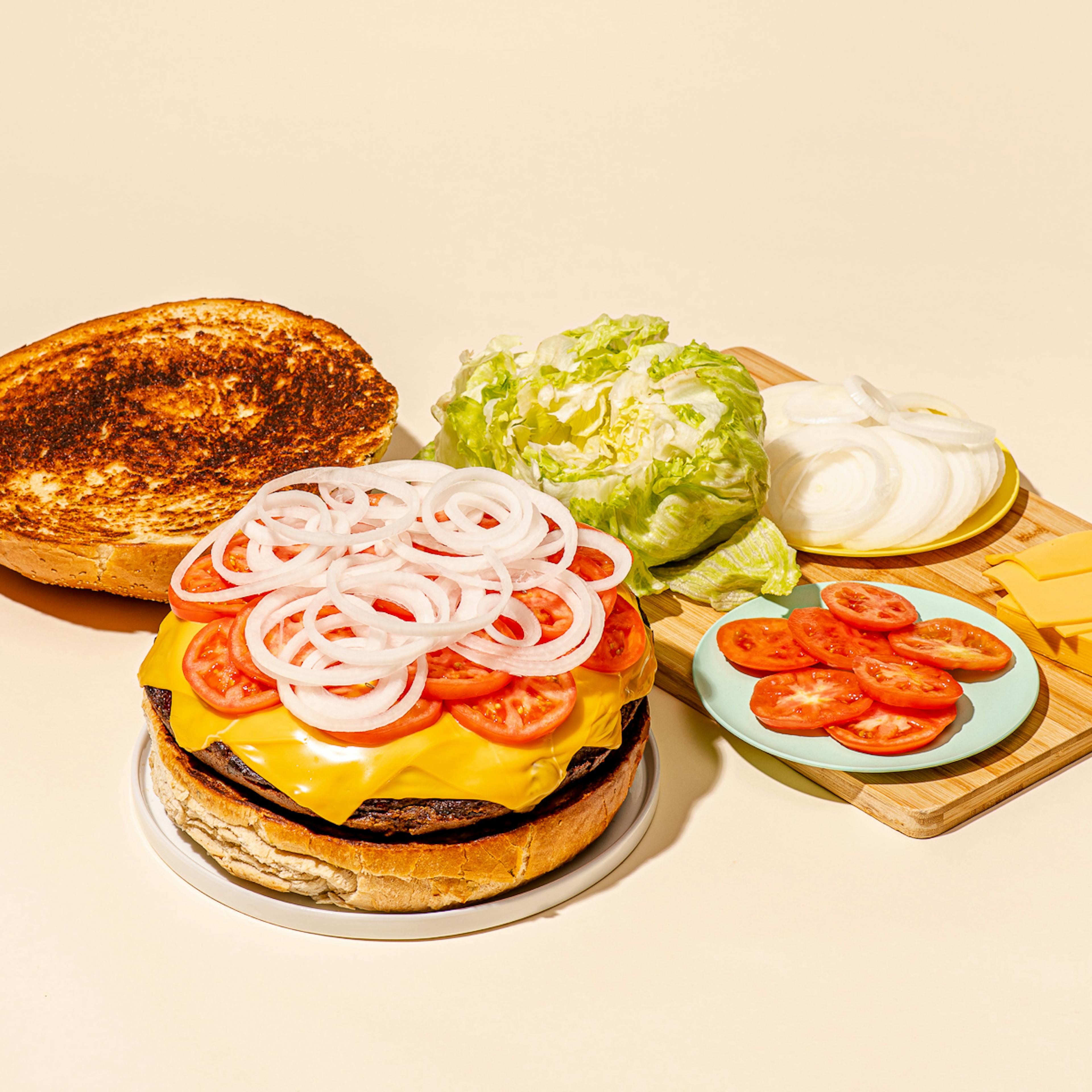 The GIANT 7 lb. Zeus Burger Kit