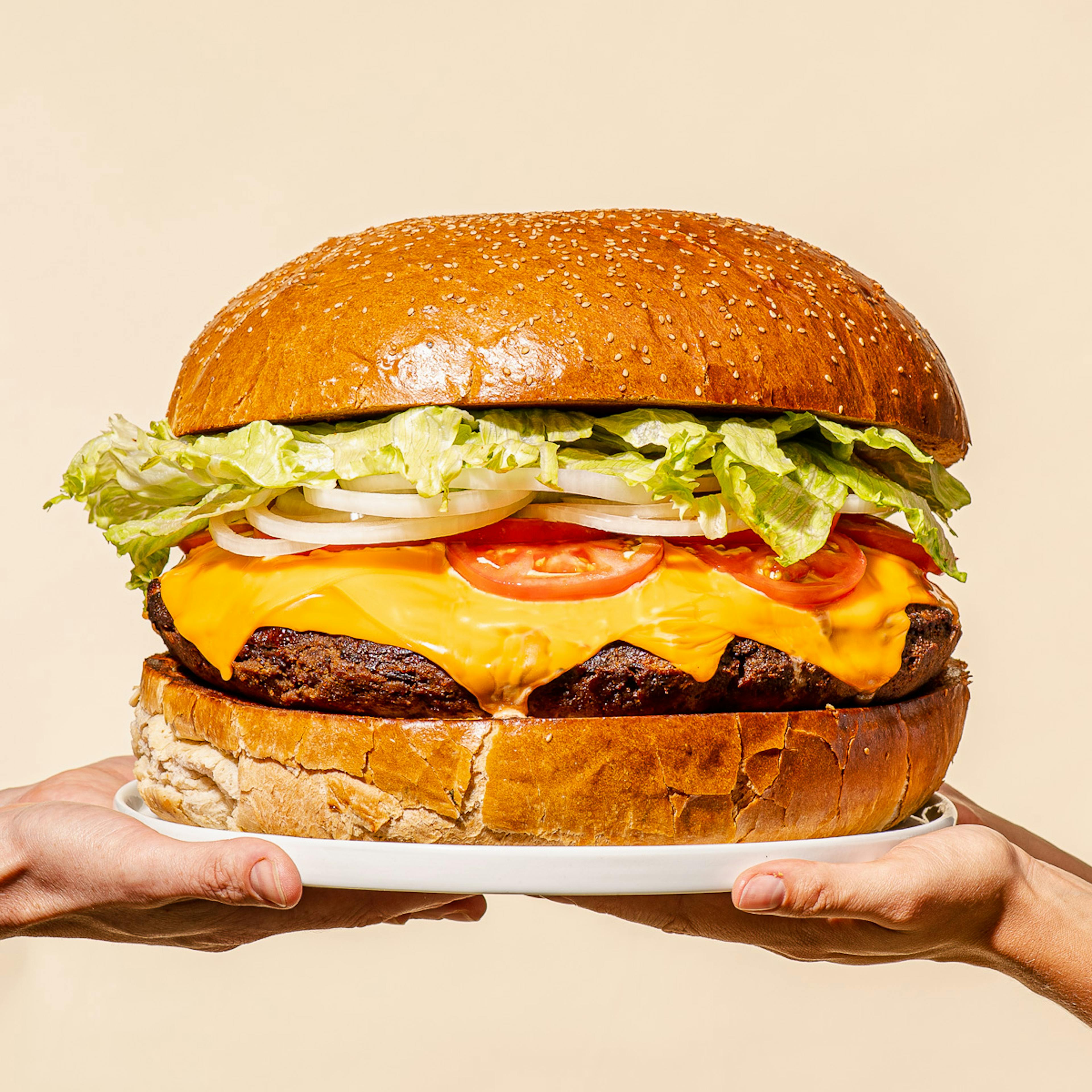 The GIANT 7 lb. Zeus Burger Kit