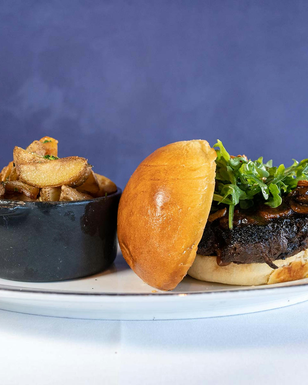 Buckeye" Grilled Cheese Burger Kit for 4