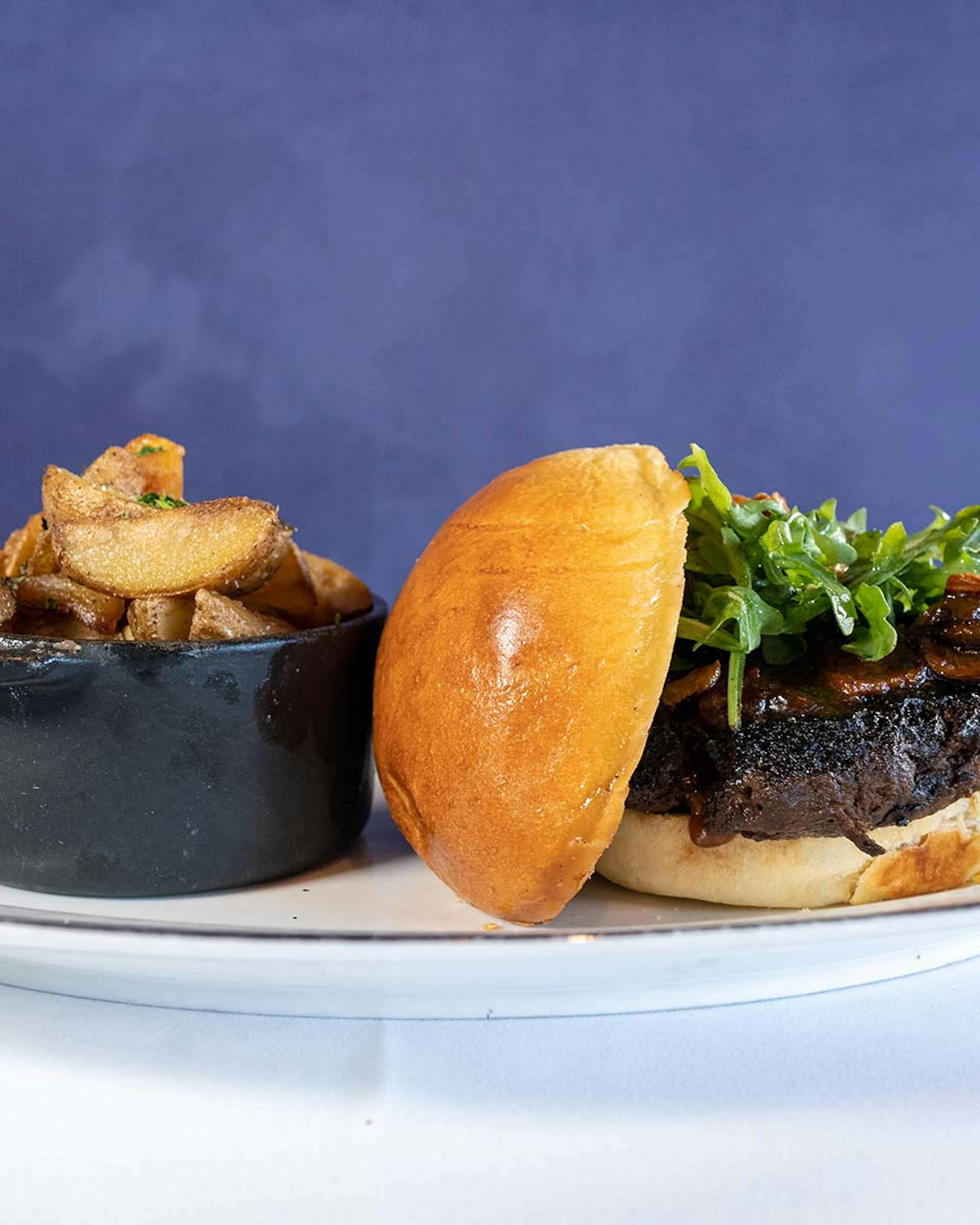 Buckeye" Grilled Cheese Burger Kit for 4