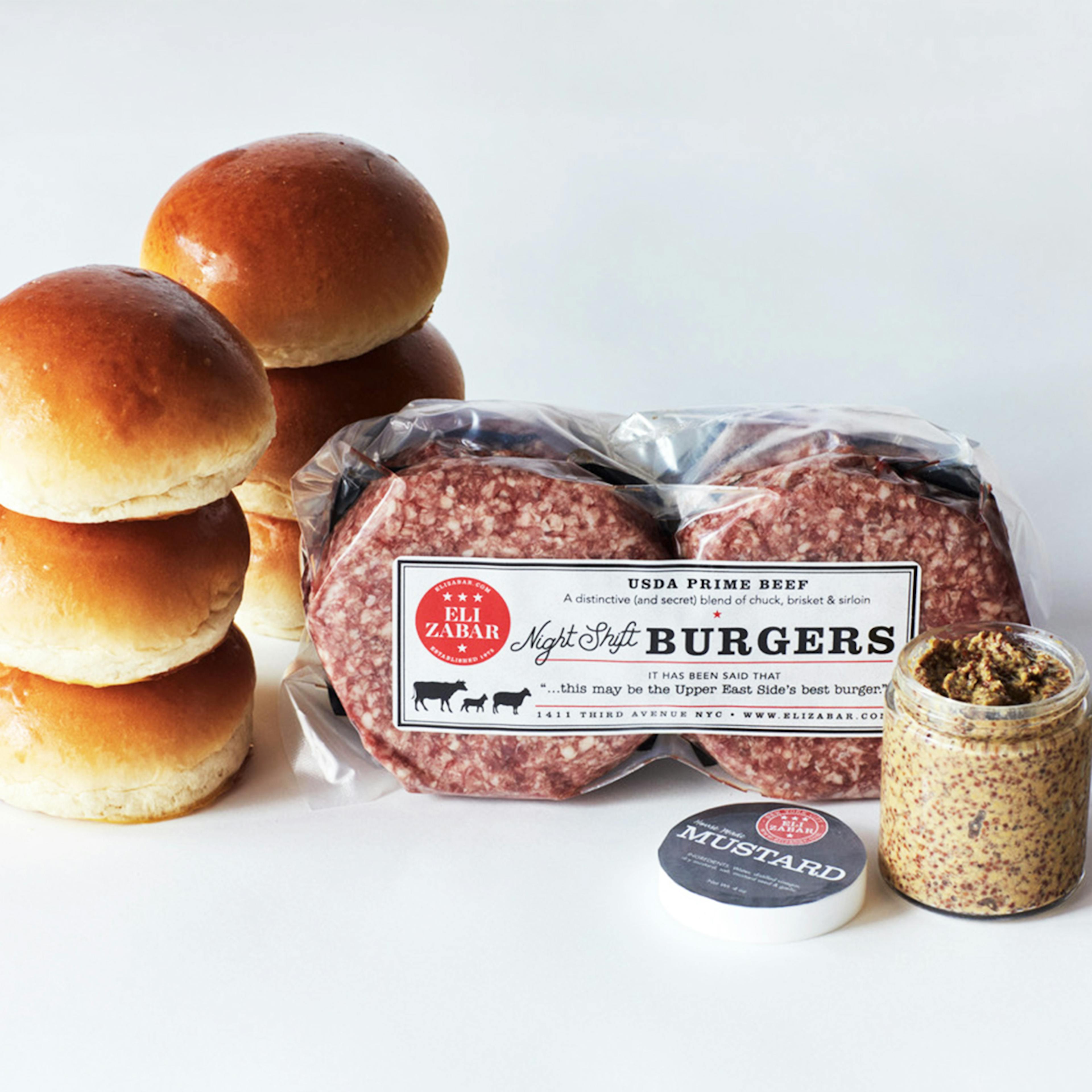 Night Shift Premium Burger Kit for 6