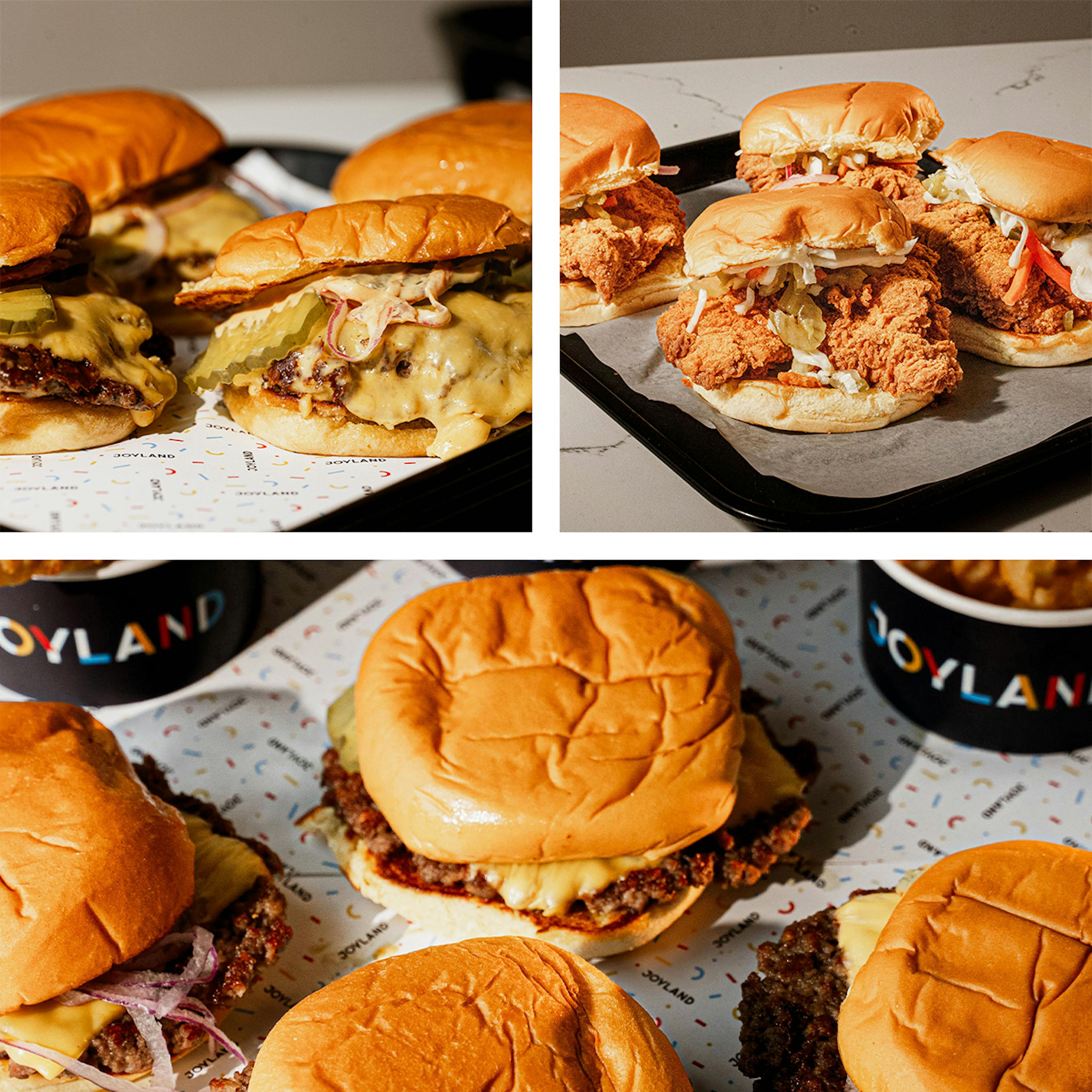 Fried Chicken Sandwich or JoyBurger - Choose Your Own 8 Pack