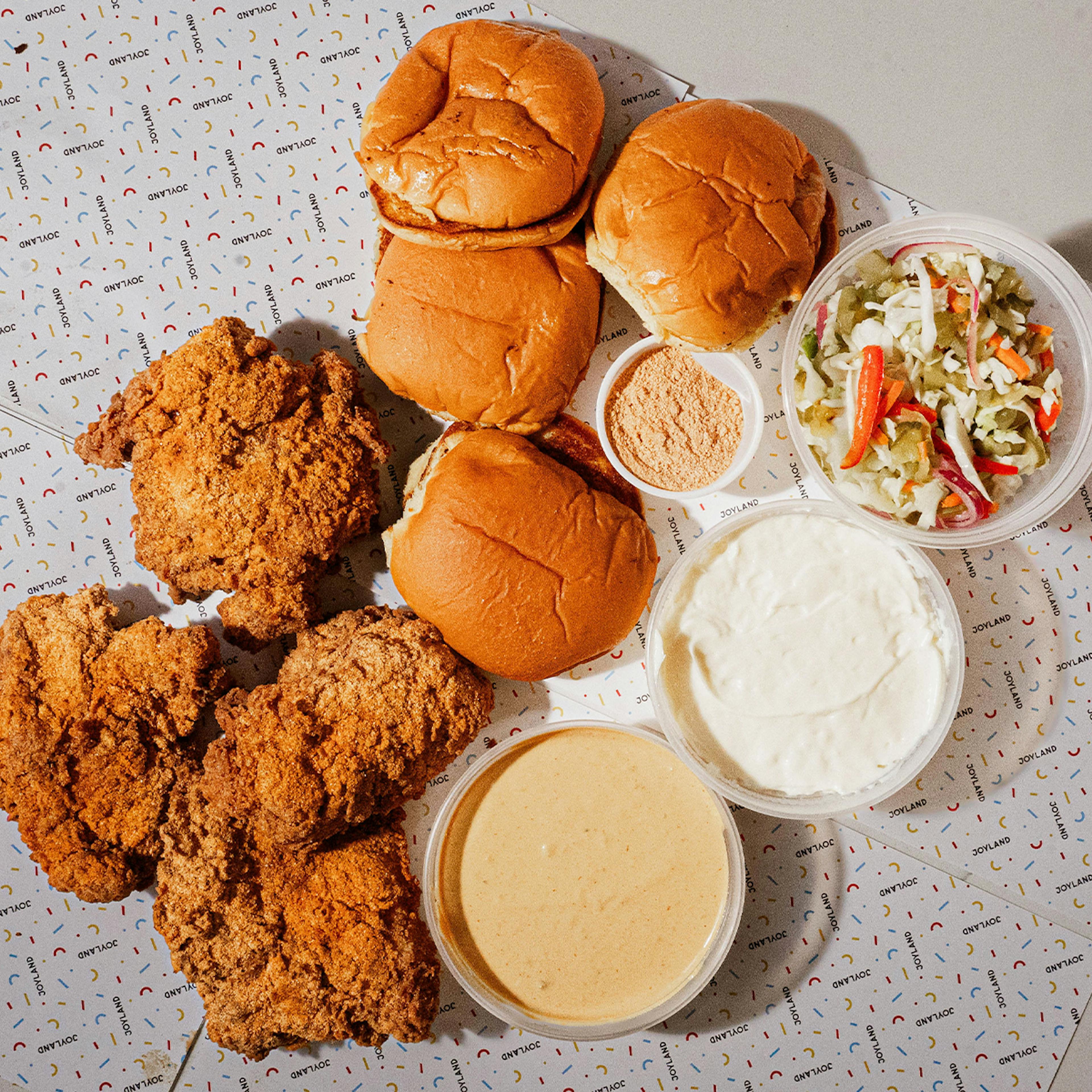 Fried Chicken Sandwich or JoyBurger - Choose Your Own 8 Pack