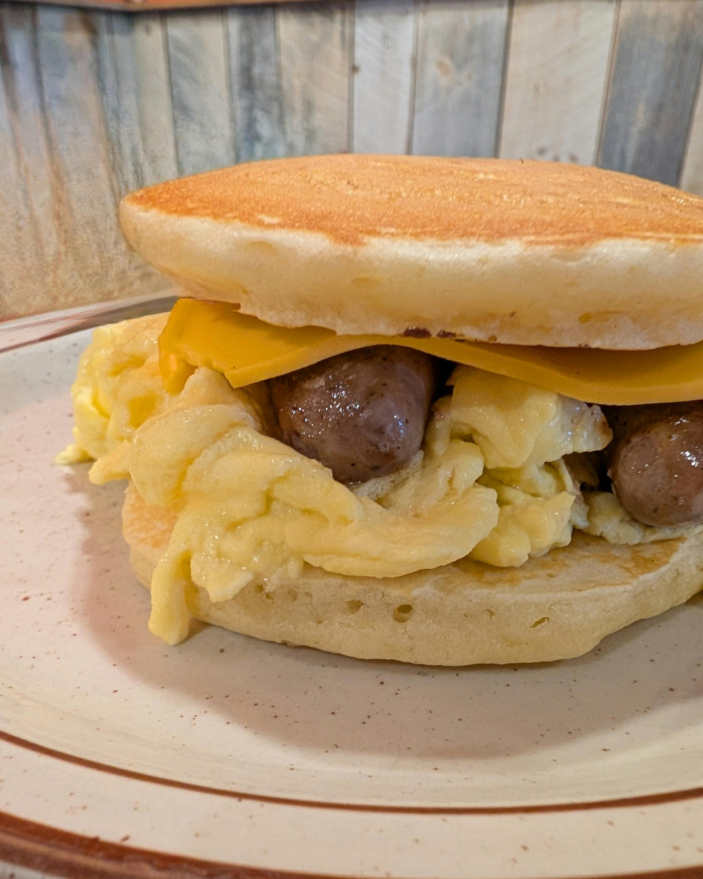 Buckeye" Grilled Cheese Burger Kit for 4