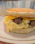 Buckeye" Grilled Cheese Burger Kit for 4