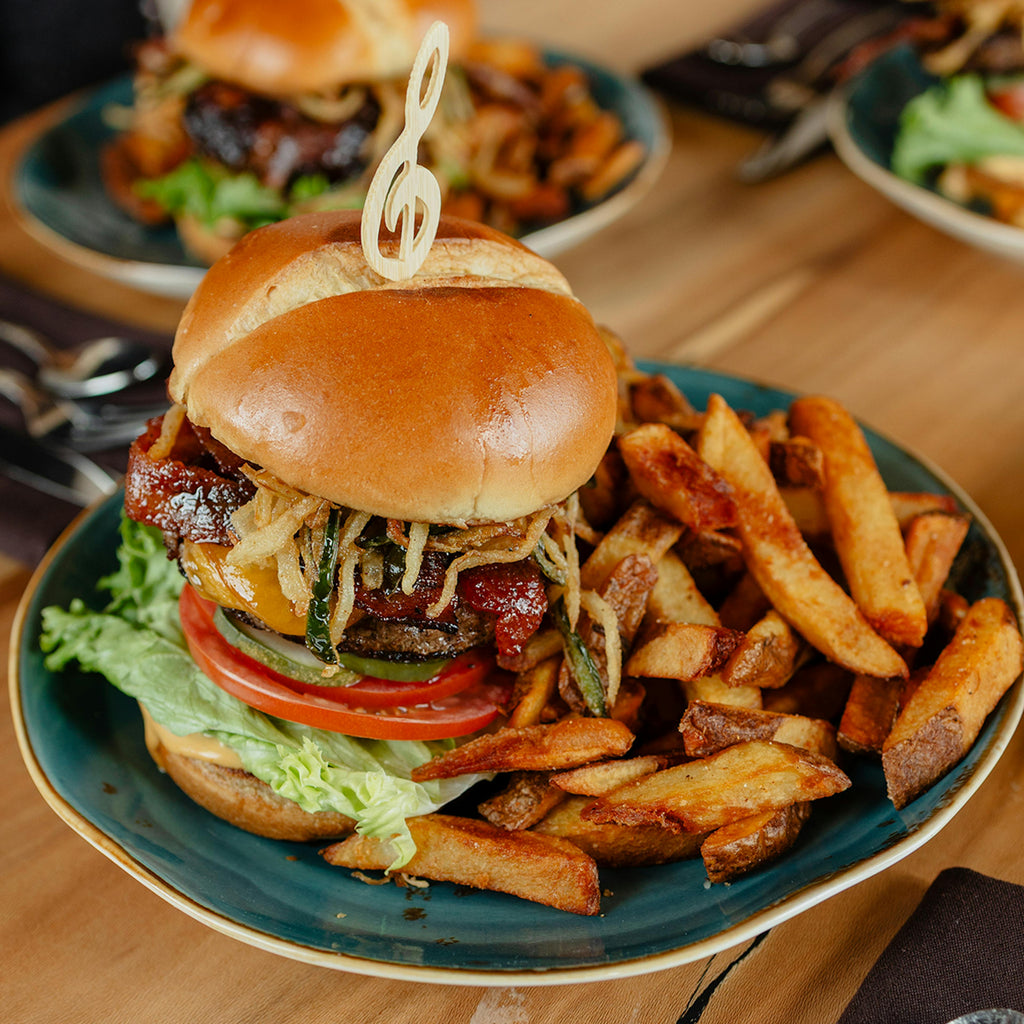 Cherry Coke BBQ Burger + Fries Kit - 4 Pack