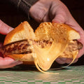 Classic Juicy Lucy Burgers + Sweet Potato Puffs - 4 Pack