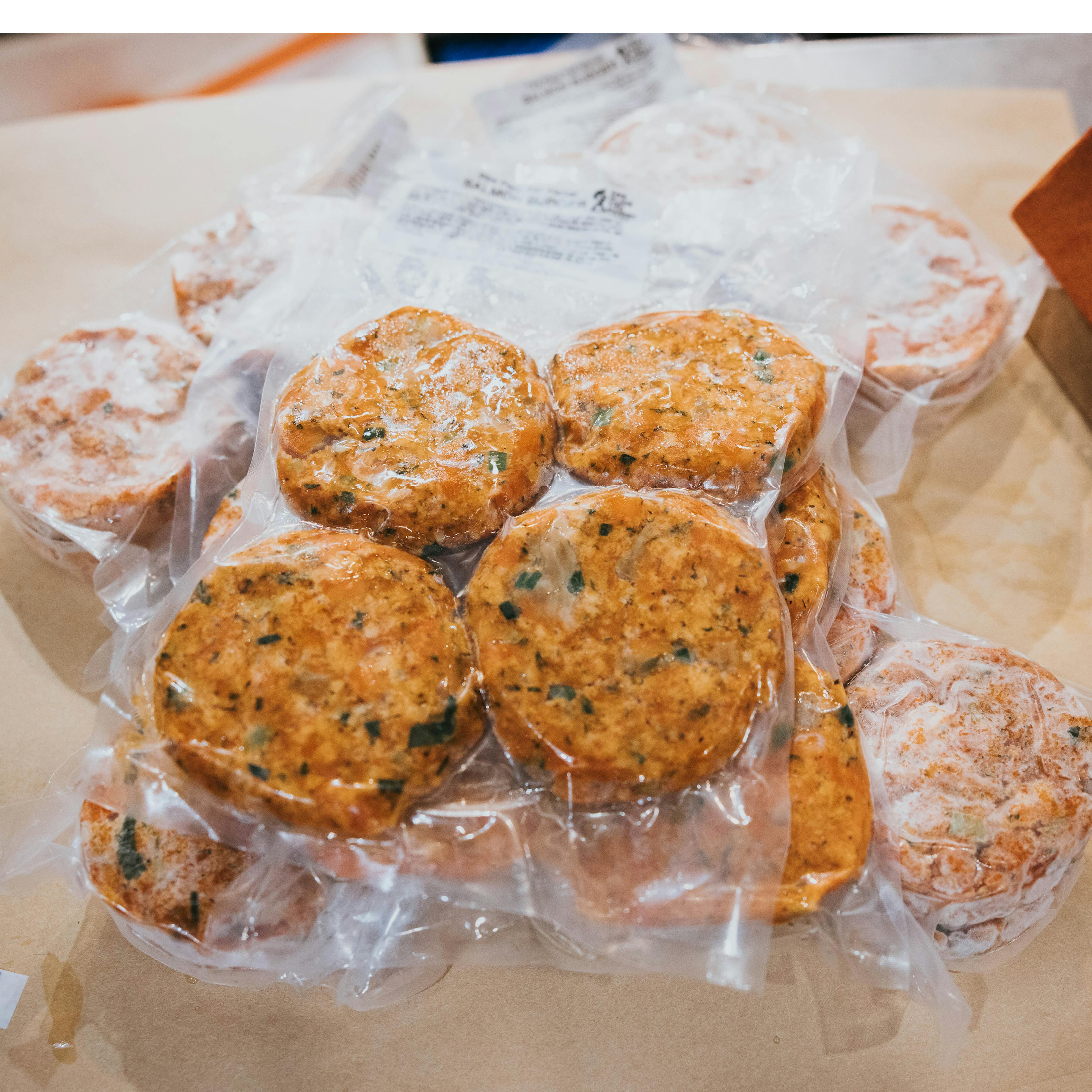 Salmon Burgers - Wild, USA, 4 Pack