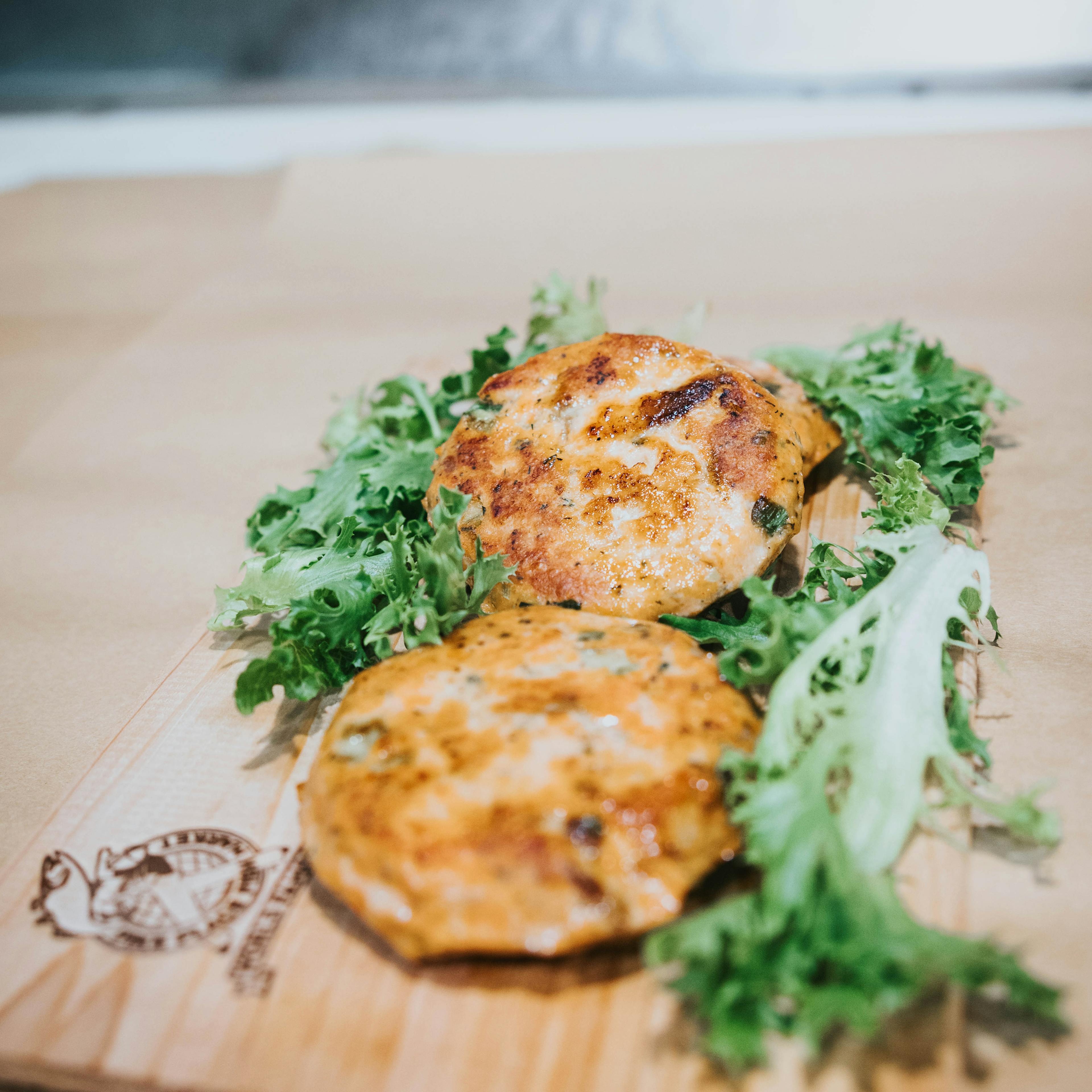 Salmon Burgers - Wild, USA, 4 Pack