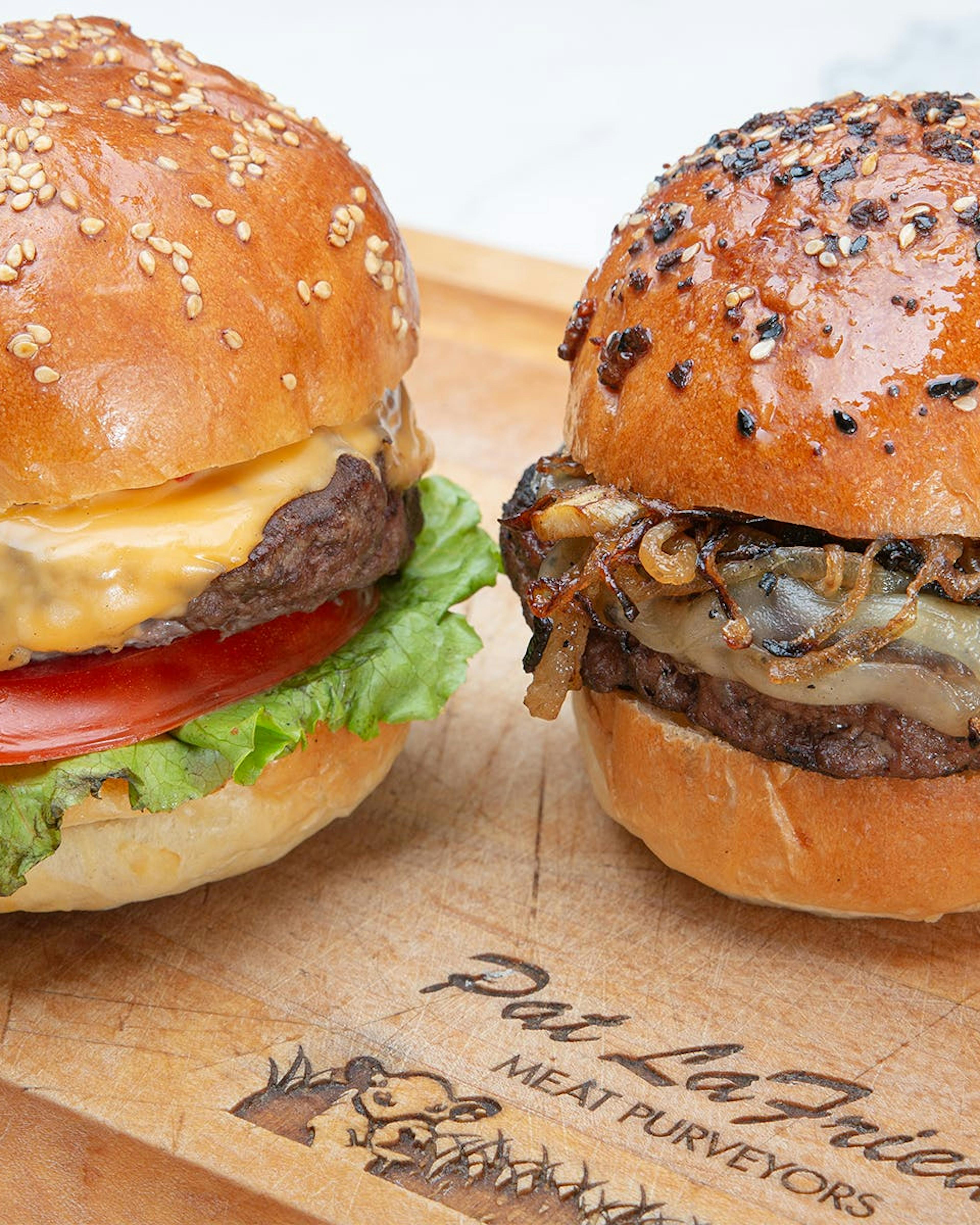 The GIANT 7 lb. Zeus Burger Kit